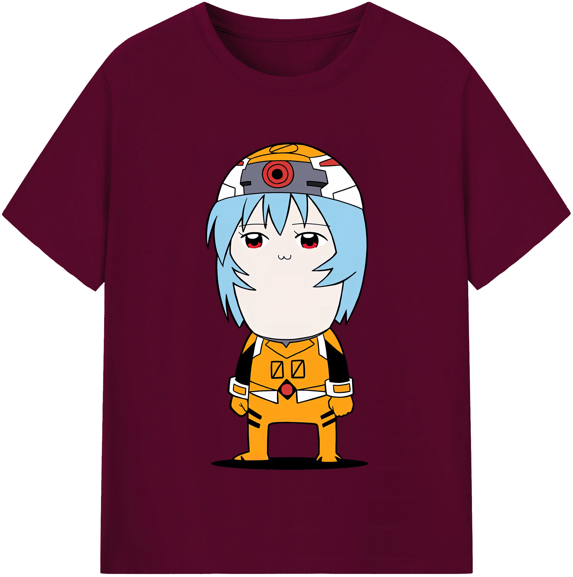 （画像用） EVA 新世紀エヴァンゲリオン レディースカジュアルプリントTシャツ（綿100％）